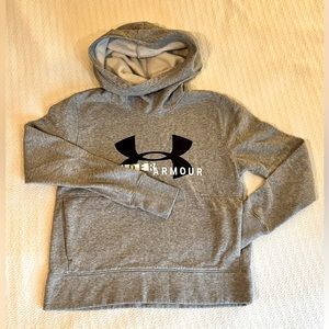 Women’s gray under armour hoodie